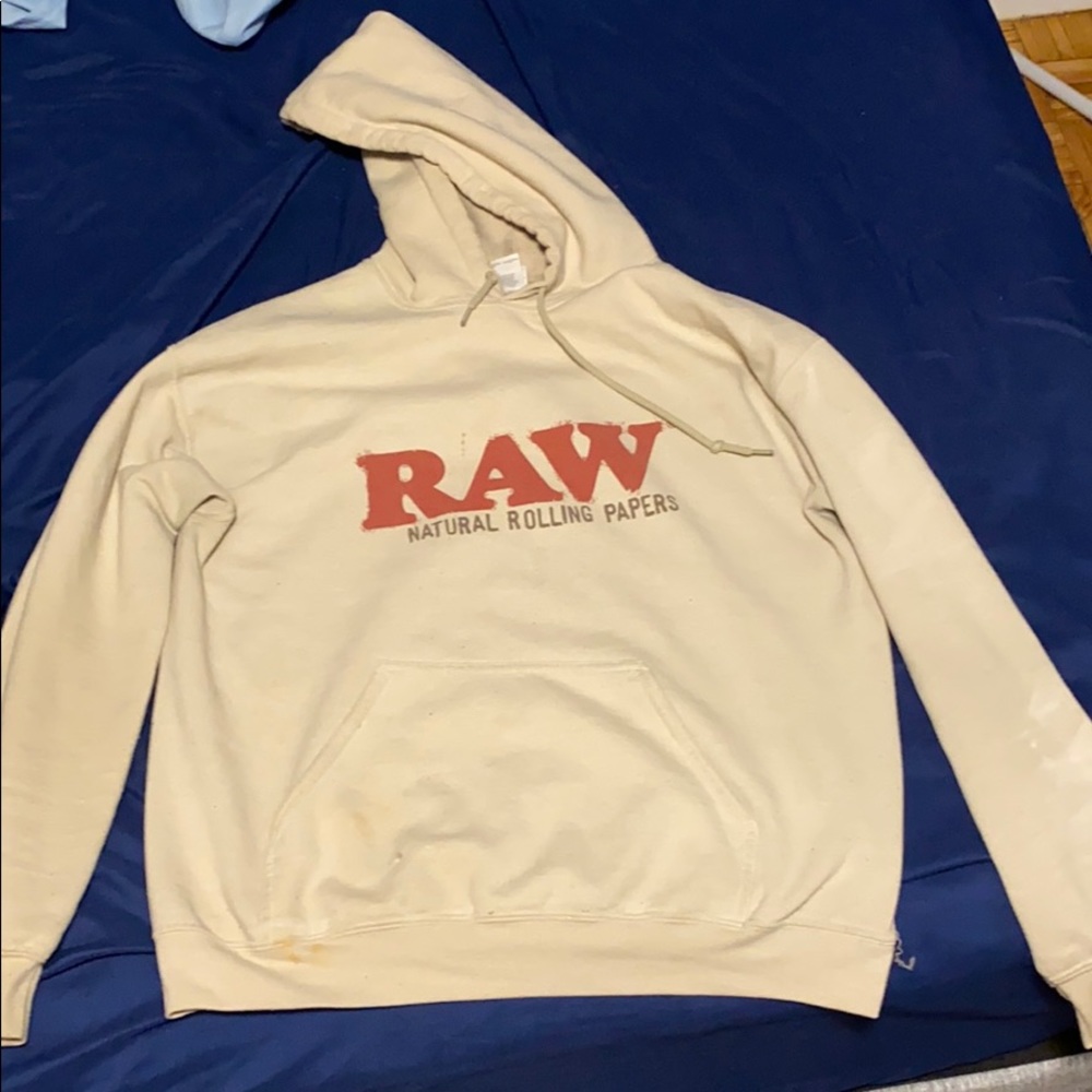 Raw hoodie